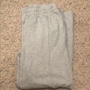 Aerie Gray Straight Leg Pants